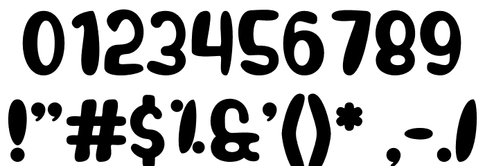 BINBU Font OTHER CHARS