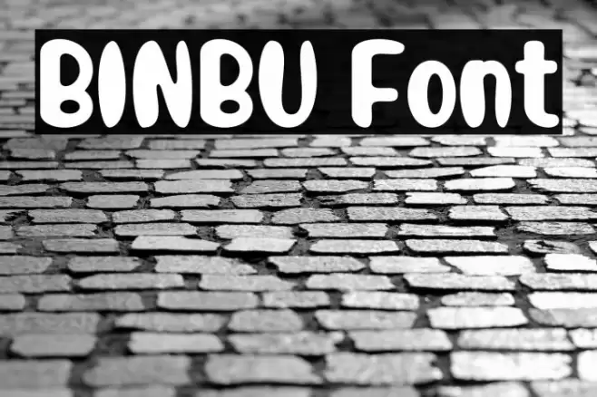 BINBU Font examples