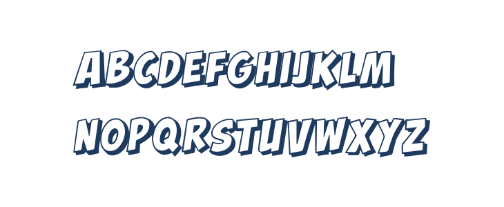 BING BANG BOOM! Lowercase