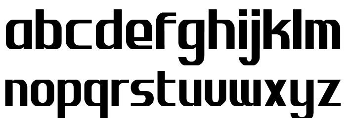 BIOSI Font LOWERCASE