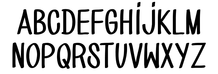 BIO_HAND_CRE Font LOWERCASE