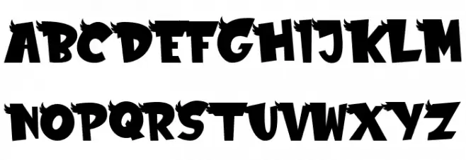BIRDTHOPIA 字体 大写