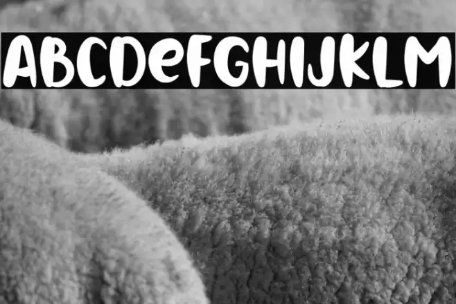 BIRTHDAY HOLIDAY Font examples