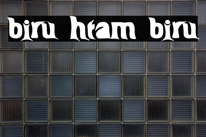 BIRU-HTAM-BIRU Example 2