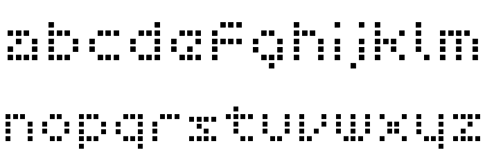 BITNEON Font LOWERCASE
