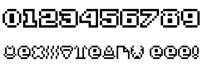 BITSY Font OTHER CHARS