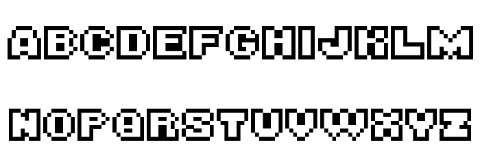 BITSY Font LOWERCASE