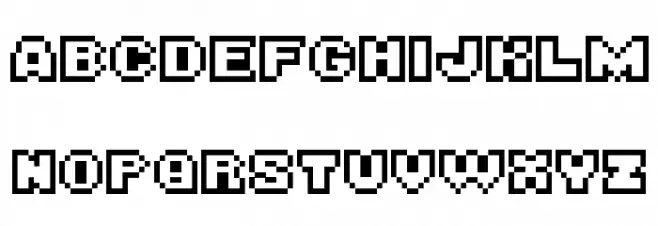 BITSY Fonte MINÚSCULAS