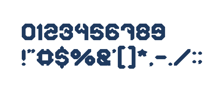 BIZZARE Bold Other Characters