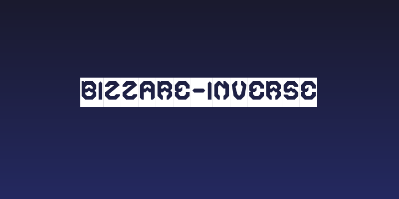BIZZARE-Inverse Social Header