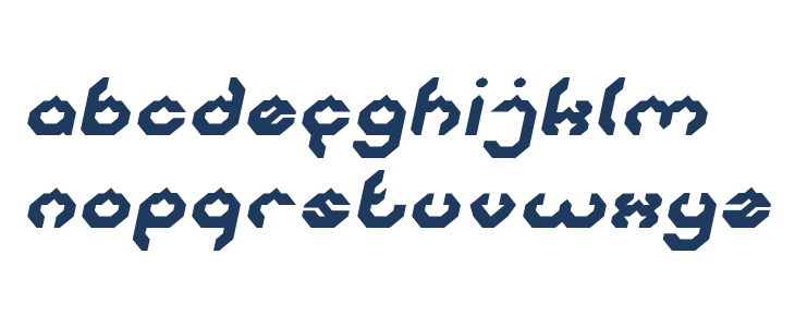BIZZARE Italic Lowercase