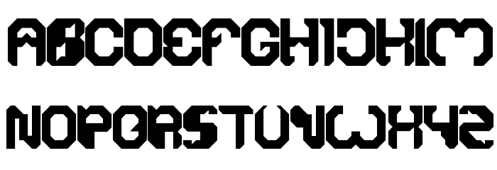 BIZZARE Font LOWERCASE