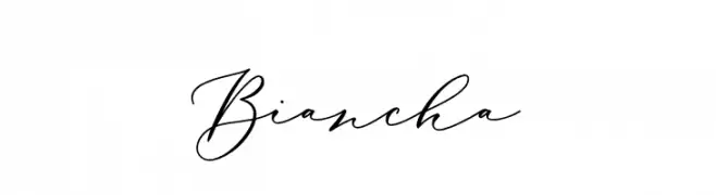 Biancha  免费字体下载