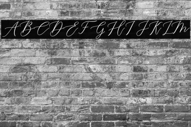 Biancha Font examples