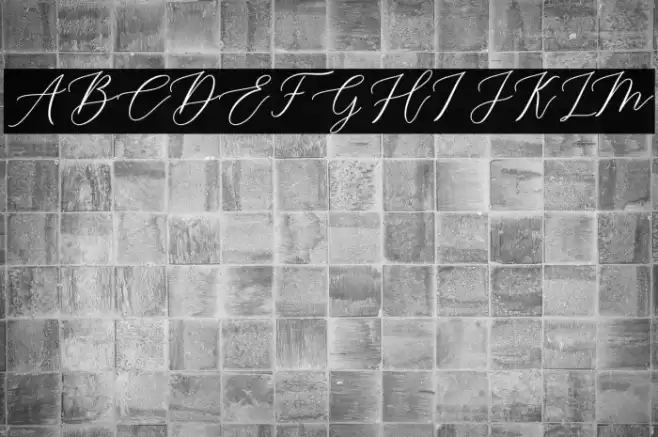 Biancha Font examples