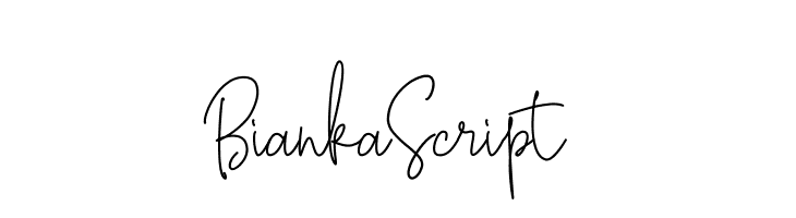 Bianka Script Font