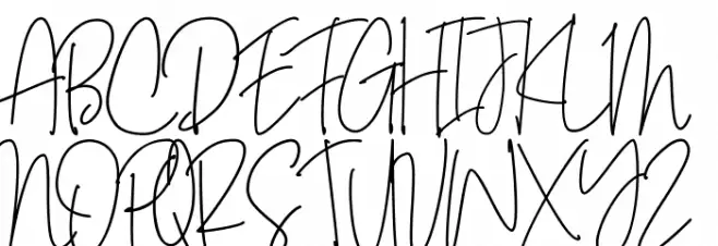 Bianka Script Шрифта ВЕРХНИЙ