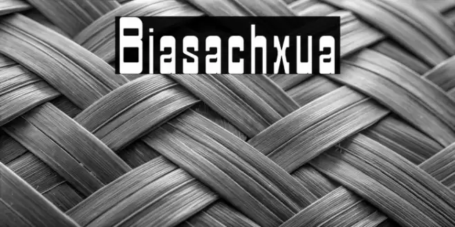 Biasachxua Font examples