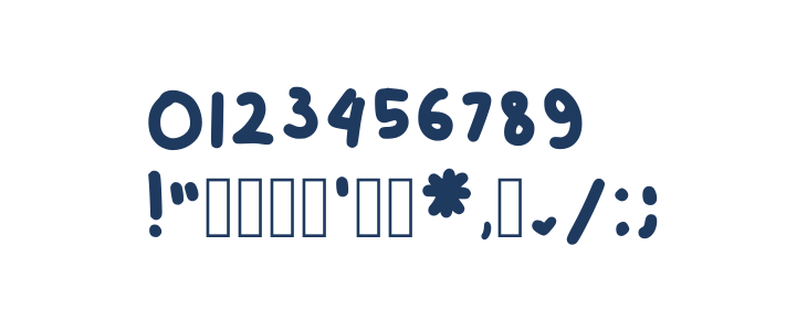 Bibiblu Regular Other Characters