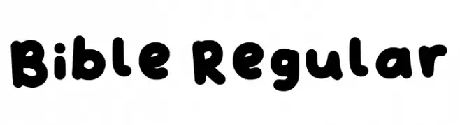 Bible Regular  免费字体下载