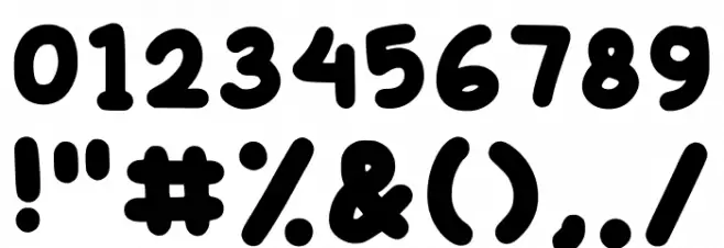 Bible Regular خط محارف أخرى