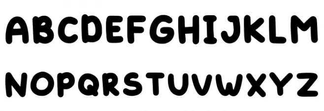 Bible Regular خط أحرف كبيرة