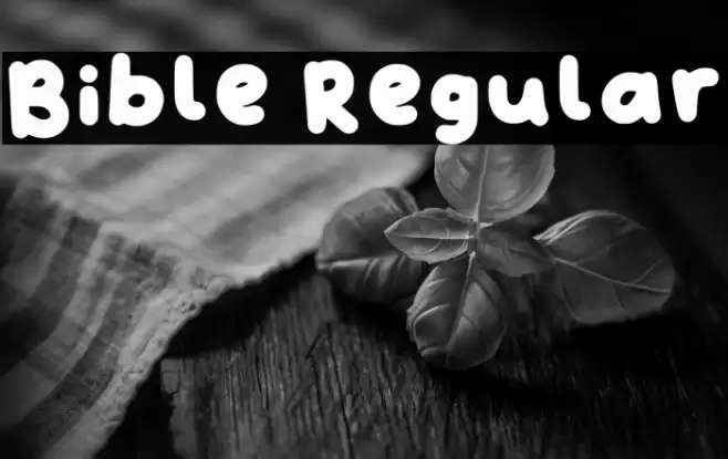 Bible Regular خط examples
