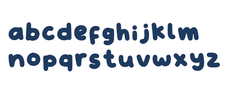 Bible Regular Lowercase