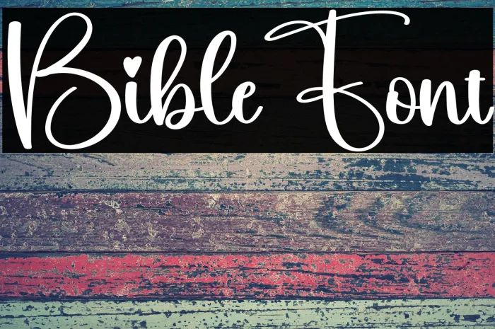 Bible Example 1