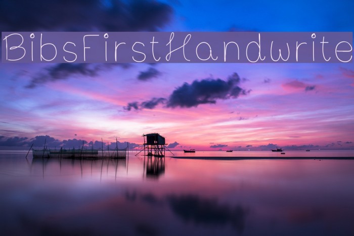 BibsFirstHandwrite Example 3