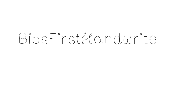 BibsFirstHandwrite Logo