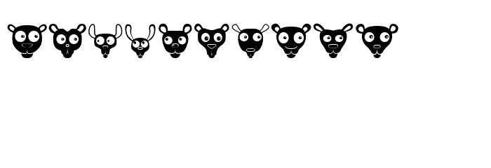 Biby Regular Font OTHER CHARS