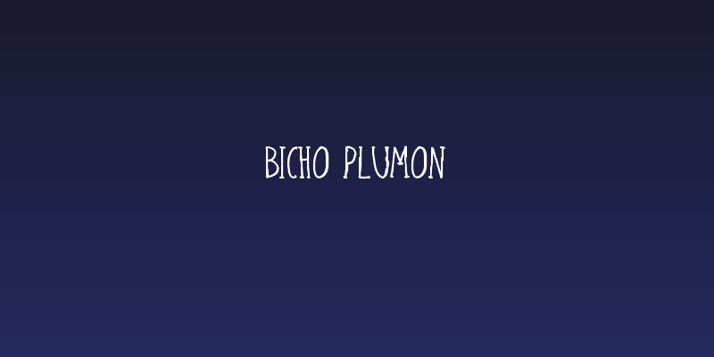 Bicho plumon Social Header