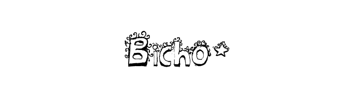 Bicho*  les polices de caractères gratuit tlcharger