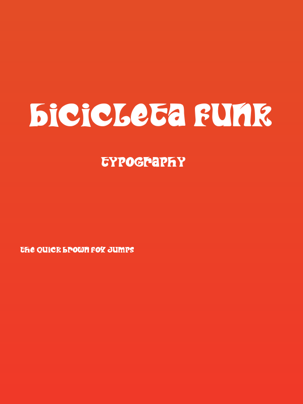 Bicicleta Funk Poster