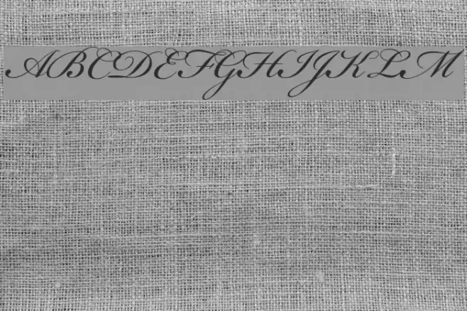 Bickham Script MM Font examples