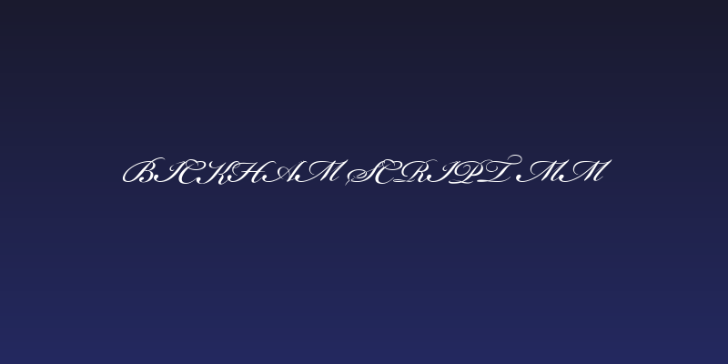 Bickham Script MM Social Header