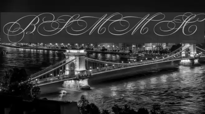 BickhamScriptMM SwCaps Font examples