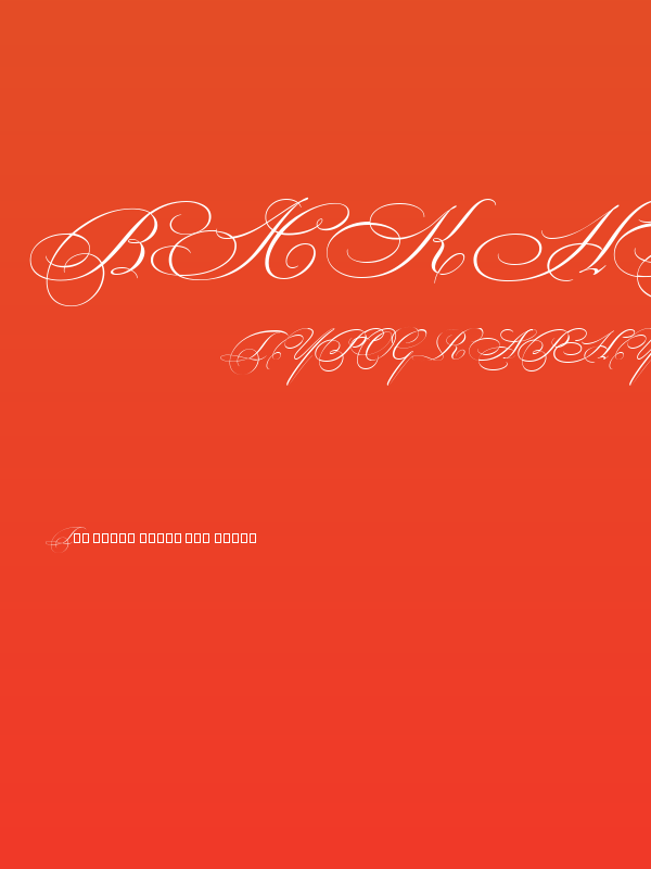 BickhamScriptMM SwCaps Poster