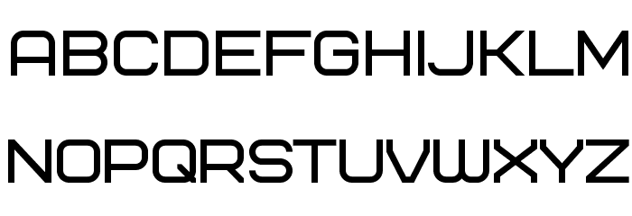 Bicubik Font LOWERCASE