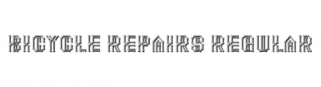 Bicycle Repairs Regular  Fuentes Gratis Descargar