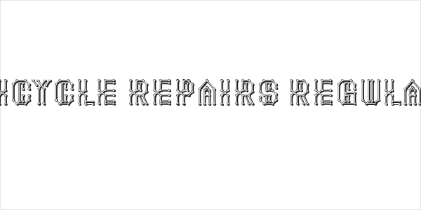 Bicycle Repairs Regular Logo
