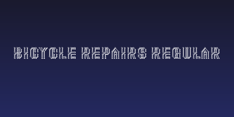 Bicycle Repairs Regular Social Header