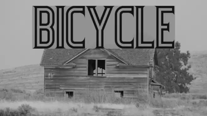 Bicycle Font examples