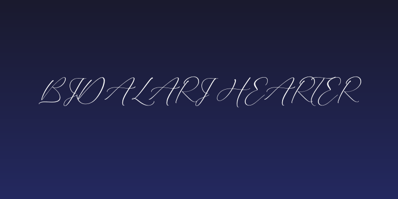 Bidalari Hearter Social Header