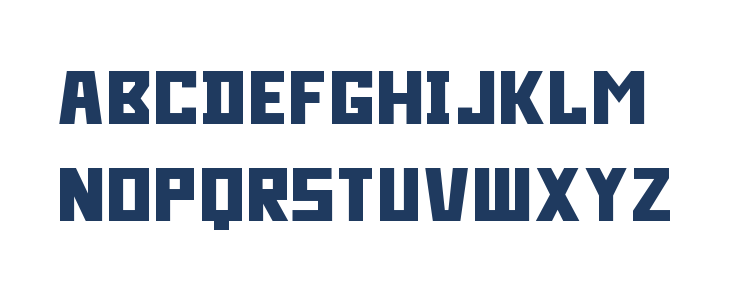 Bidan Bold Lowercase