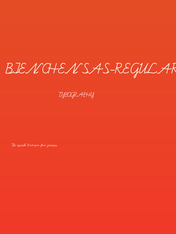 BienchenSAS-Regular Poster