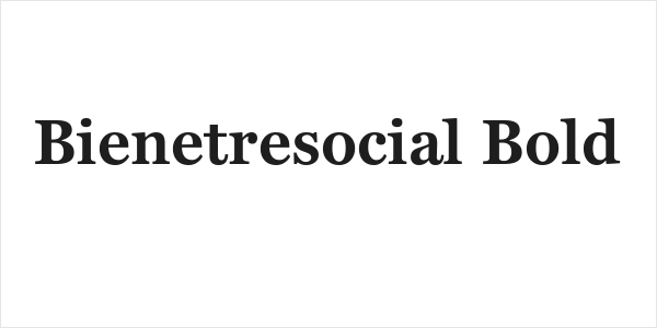 Bienetresocial Bold Logo