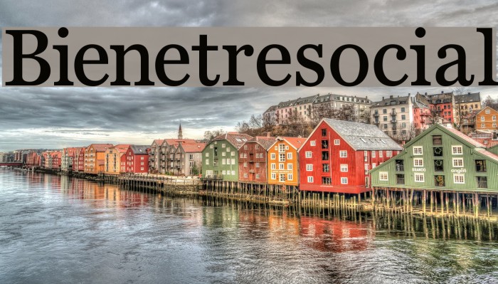 Bienetresocial Font examples