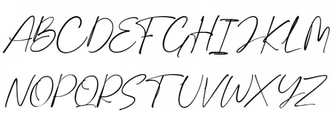 Bierang Free Font OTHER CHARS